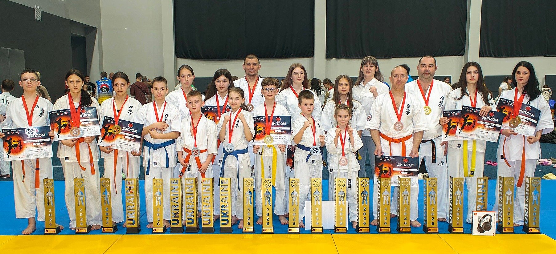 Каратисти з Кам`янського продемонстрували високі результати на чемпіонаті України - ФОТО