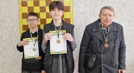 У Кам`янському визначилися призери шахового турніру