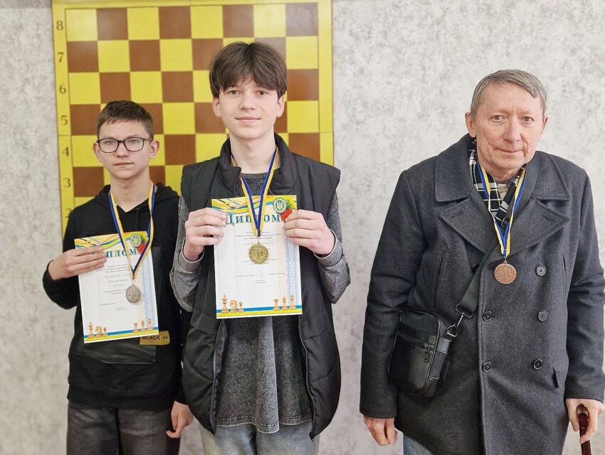 У Кам`янському визначилися призери шахового турніру