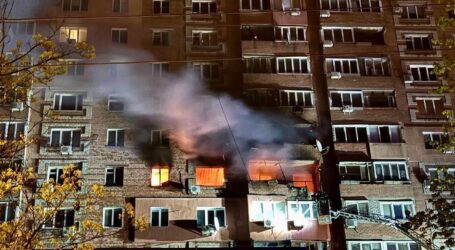 ОНОВЛЕНО! Вночі ворог масовано атакував Дніпропетровщину, в Кам’янському минулось без надзвичайних подій (ВІДЕО)