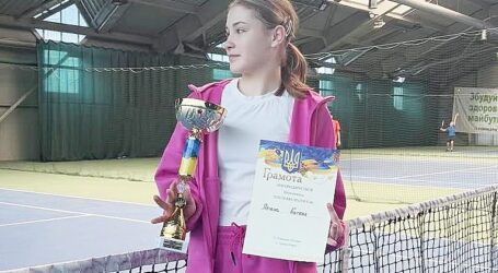 Тенісисти з Кам’янського стали призерами Всеукраїнського тенісного турніру