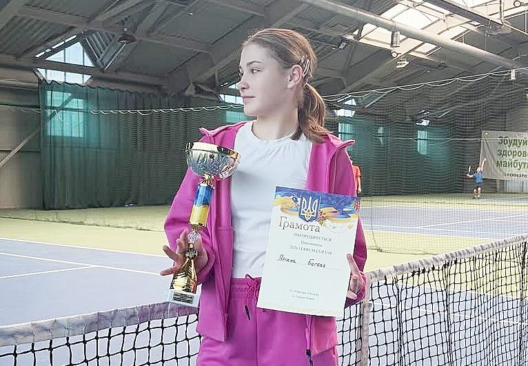 Тенісисти з Кам’янського стали призерами Всеукраїнського тенісного турніру