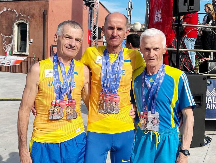 Три “золота” чемпіонату Європи привіз з Італії до Кам’янського легкоатлет Василь Карпович