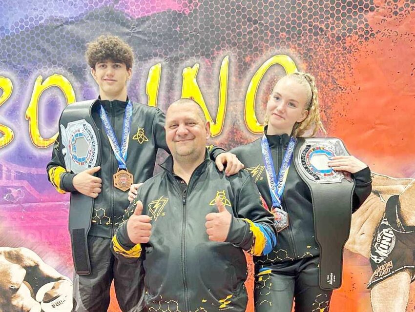 Кікбоксери з Кам’янського вибороли медалі на чемпіонаті Європи ISKA