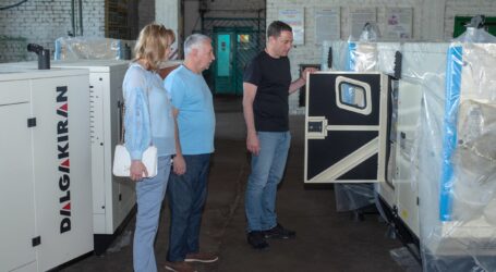 Кам’янське отримало понад два десятки генераторів від міжнародних партнерів