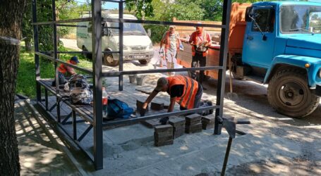 У Кам’янському тривають роботи з благоустрою міських територій