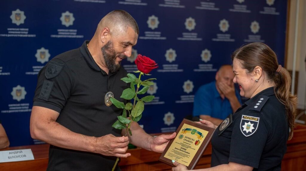 В Кам'янському сьогодні з професійним святом вітали місцевих правоохоронців - ФОТО