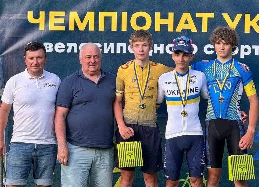 Кам’янчанин Максим Щербацький став чемпіоном України з велоспорту