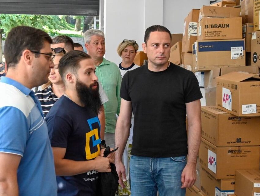 Одна з лікарень Кам’янського отримала гуманітарну допомогу майже на 400 тис. доларів від благодійників