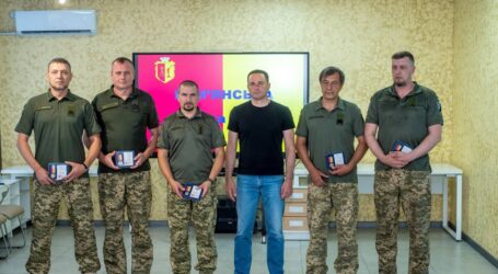В Кам’янському з річницею створення підрозділу привітали захисників неба