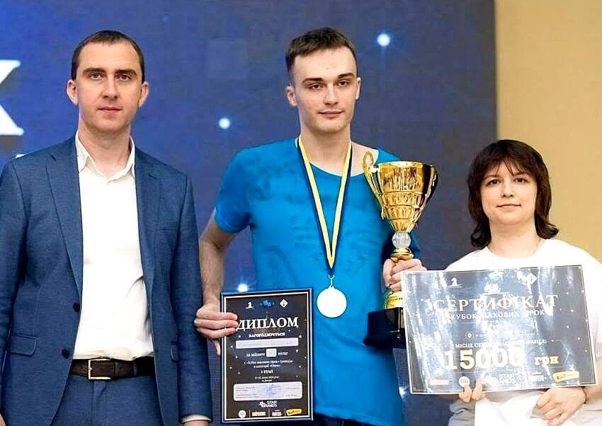 Дмитро Христовий з Кам’янського став призером Всеукраїнського турніру