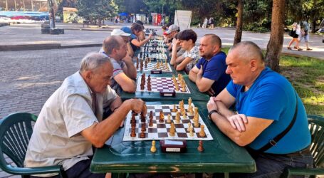 В Кам’янському відбувся шаховий бліц