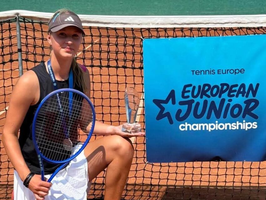 Тенісистка Марія Кочерженко з Кам’янського виборола нагороди на чемпіонаті Європи у Чехії