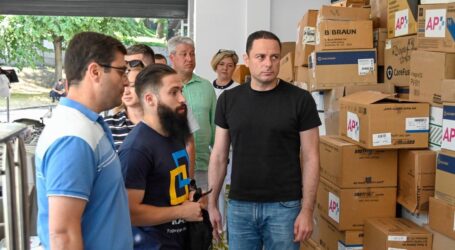 Одна з лікарень Кам’янського отримала гуманітарну допомогу майже на 400 тис. доларів від благодійників