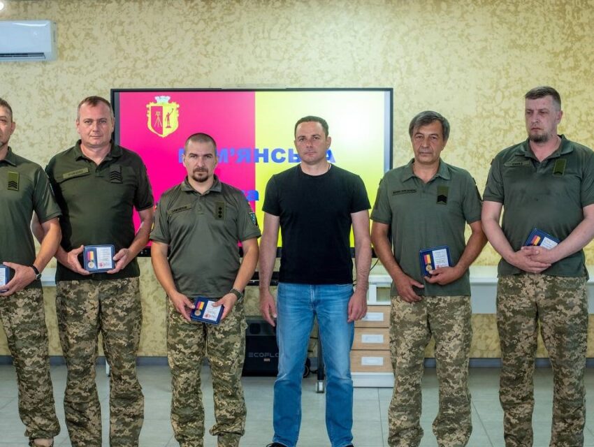 В Кам’янському з річницею створення підрозділу привітали захисників неба