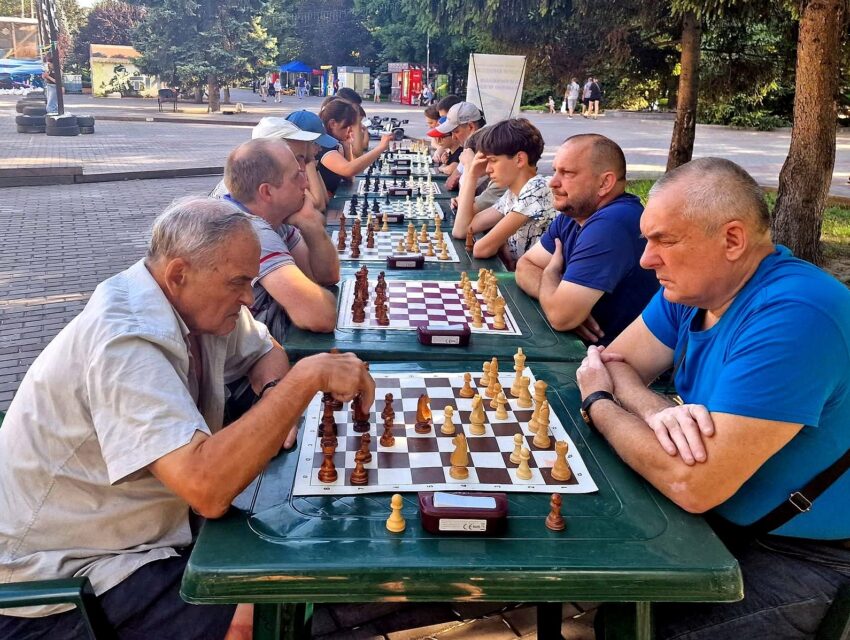 В Кам’янському відбувся шаховий бліц