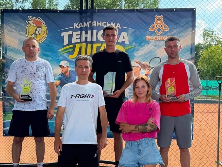 Відбувся другий турнір Кам’янської тенісної Ліги