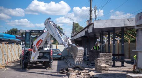 В Кам’янському до кінця року планують повністю оновити зупинковий комплекс на площі Софії Шаповалової