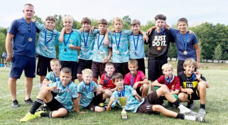 Юні футболісти кам’янської «Надії» здобули нагороди на Всеукраїнському турнірі