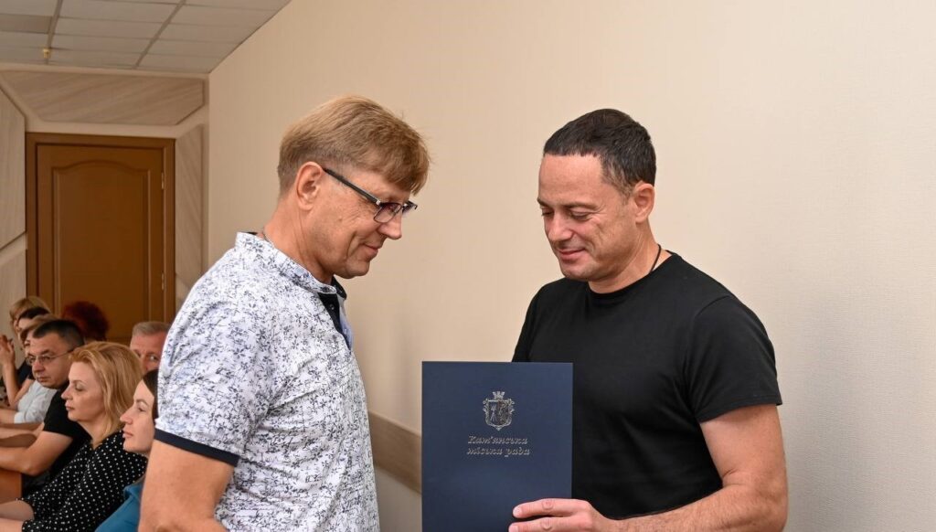 Представників бізнес спільноти Кам'янського привітали з Днем підприємця - ФОТО