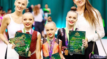 Кам’янські гімнастки завоювали півтора десятка нагород на Всеукраїнському турнірі
