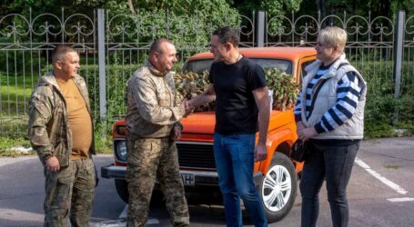 Кам’янське передало авто землякам, що захищають країну на Покровському напрямку