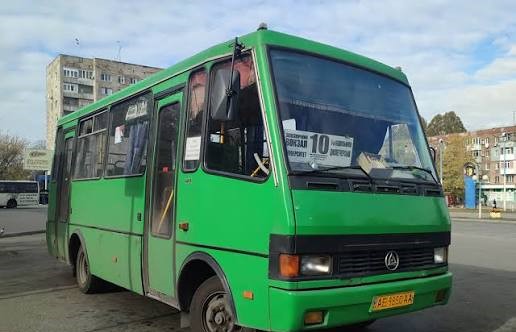 Графік руху автобусного маршруту №10 в Кам’янському