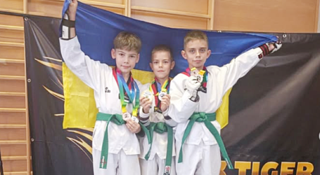 Кам’янські тхеквондисти здобули медалі на Міжнародному турнірі в Словаччині