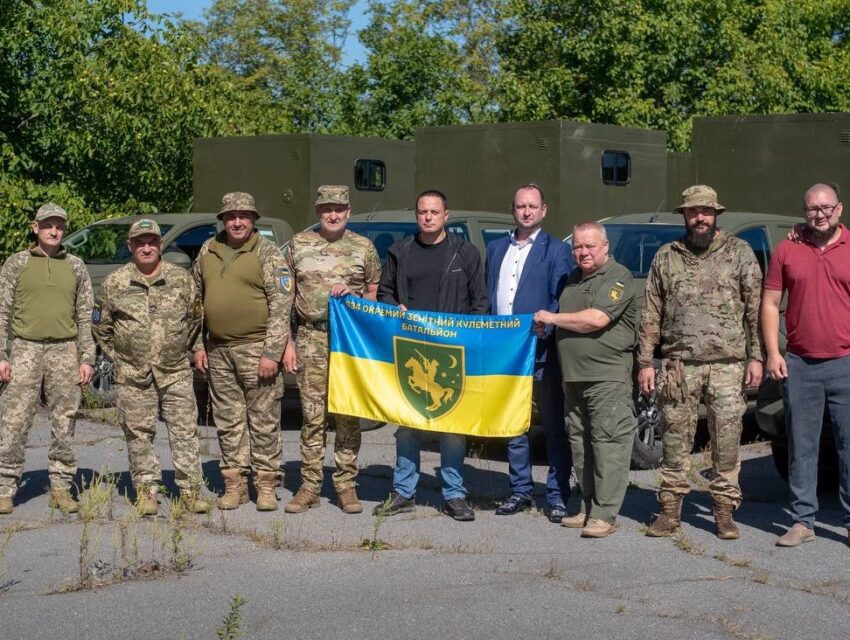 Кам’янське підтримало військових, що захищають небо над містом та областю