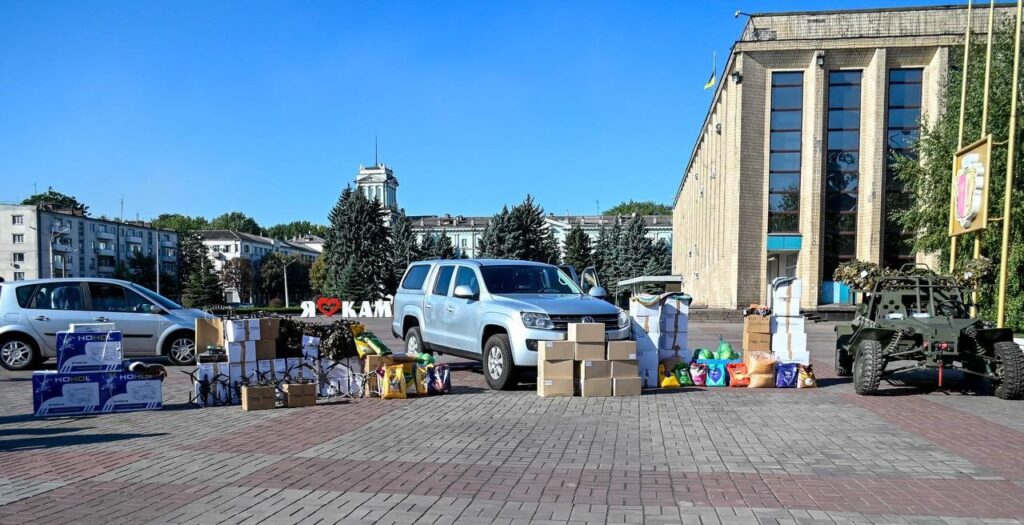 Кам'янське підтримало військових 7-го корпусу ДШВ - ФОТО